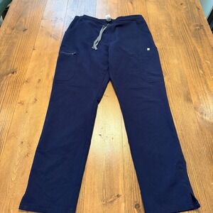Figs Technical Collection Scrub Pants Mens Medium Navy Blue TW2000R Professional